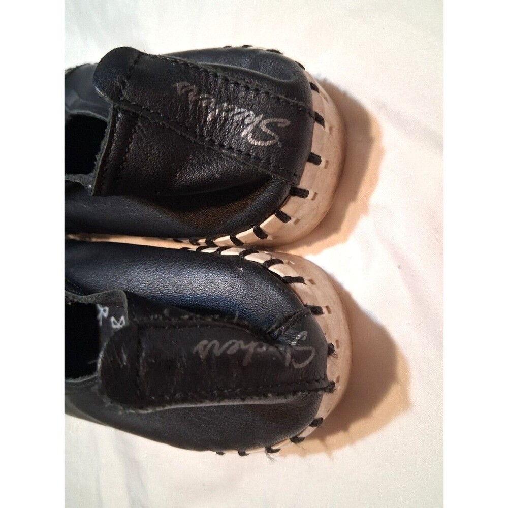 Skechers Genuine Leather Slip-On Flats Whipstitch Detail Espadrille Style 8.5 - Picture 4 of 10
